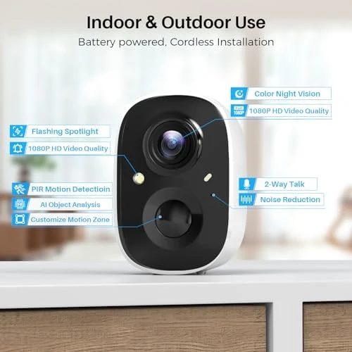 Security Cameras Wireless Outdoor Indoor — Security Camera, MaxiViz