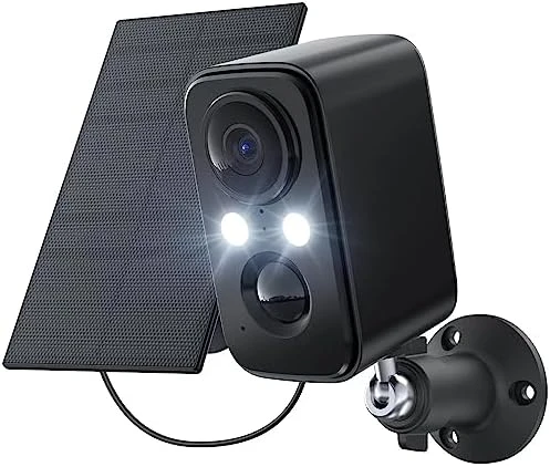 Security Cameras Wireless Outdoor with Solar Panel — Security Camera, IHOXTX