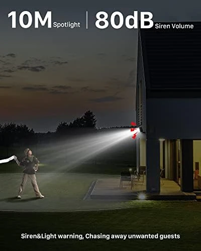 Security Cameras Wireless Outdoor with Solar Panel — Security Camera, IHOXTX