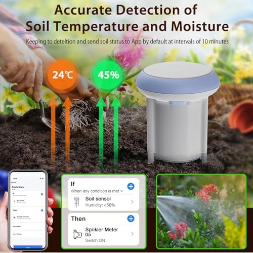 Smart Soil Temperature and Humidity Sensor — Soil Moisture Sensor, Yoidesu