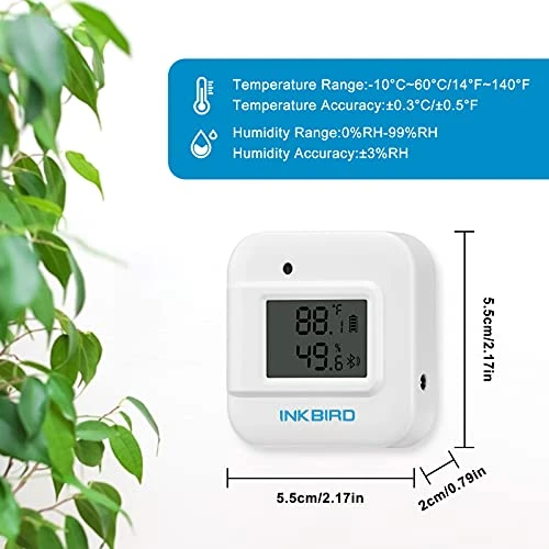 Smart Thermometer Temperature and Humidity Monitor — Smart Thermometer, INKBIRD