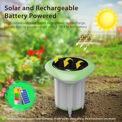 Solar Powered Soil Sensor WiFi Smart Plant Monitor — Soil Moisture Sensor, Garosa