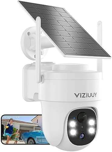 Solar Security Camera Wireless Outdoor — Security Camera, VIZIUUY