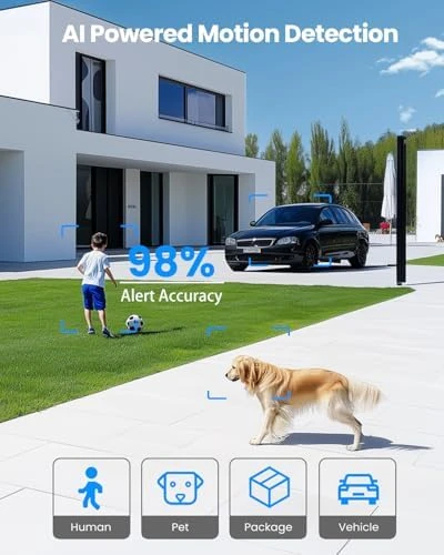 Solar Security Camera Wireless Outdoor — Security Camera, VIZIUUY