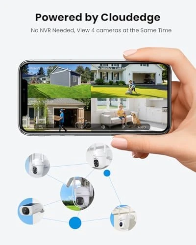Solar Security Camera Wireless Outdoor — Security Camera, VIZIUUY