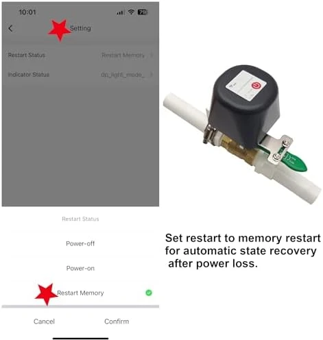 WiFi Universal Ball Valve Smart Water Shutoff Manipulator — Water Shut Off Valve, UJV