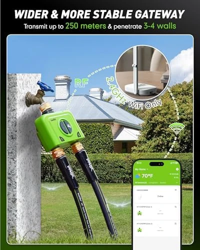 WiFi Water Timer — Irrigation System, RainPoint
