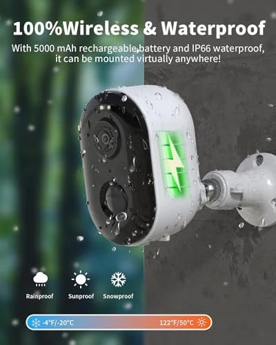 Wireless Outdoor Security Camera — Security Camera, Armorcope