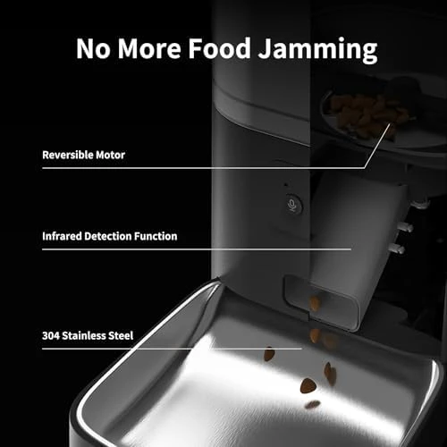 2.4GHz WiFi Automatic Cat Feeder and Water Fountain — Automatic Pet Feeder, DOEL