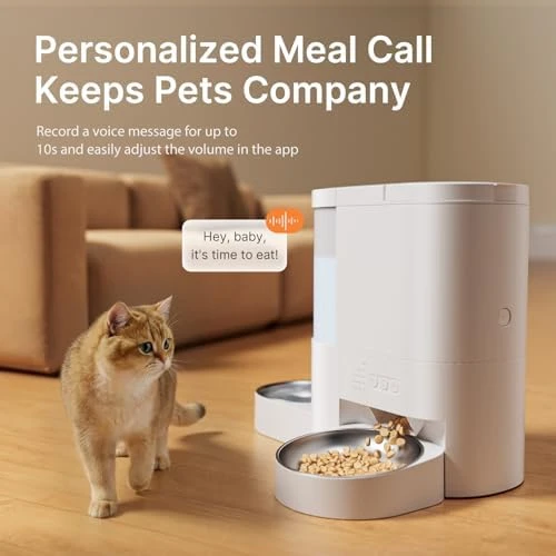 Automatic Cat Feeder and Water Fountain — Automatic Pet Feeder, DUDUPET