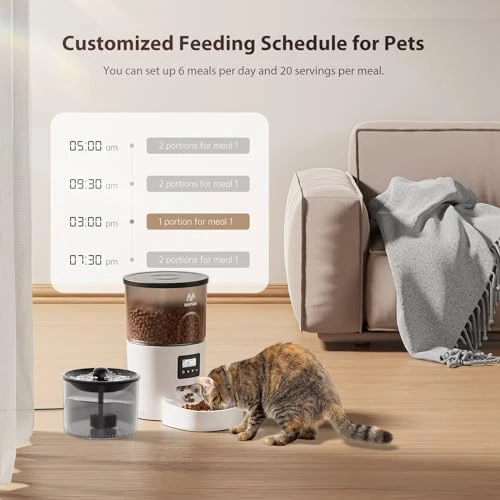 Automatic Cat Feeder and Water Fountain — Cat Water Fountain, IMIPAW