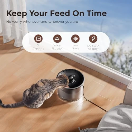 Automatic Cat Feeder and Water Fountain — Cat Water Fountain, IMIPAW