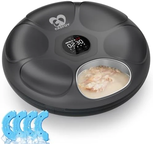 Automatic Cat Feeder Cordless — Automatic Pet Feeder, Casfuy