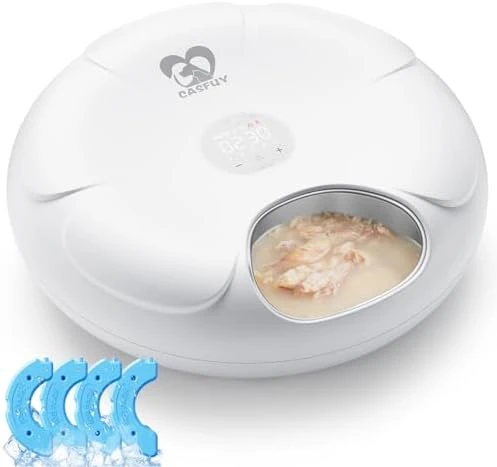 Automatic Cat Feeder Cordless — Automatic Pet Feeder, Casfuy