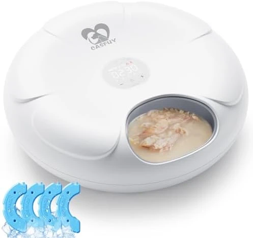 Automatic Cat Feeder Cordless — Automatic Pet Feeder, Casfuy