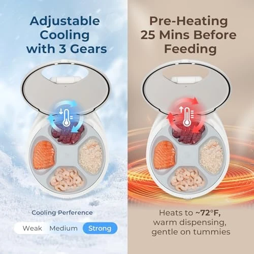 Automatic Cat Feeder Wet Food — Automatic Pet Feeder, Robotail