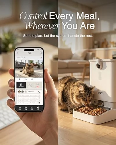 Automatic Cat Feeder with Camera — Automatic Pet Feeder, PiFi
