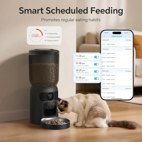 Automatic Cat Feeder with Movable Camera — Automatic Pet Feeder, Centvicam