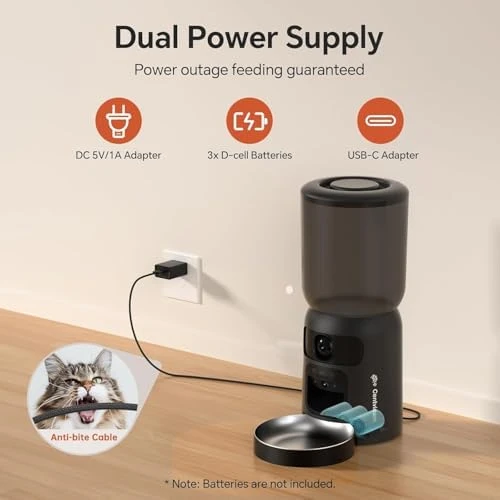 Automatic Cat Feeder with Movable Camera — Automatic Pet Feeder, Centvicam