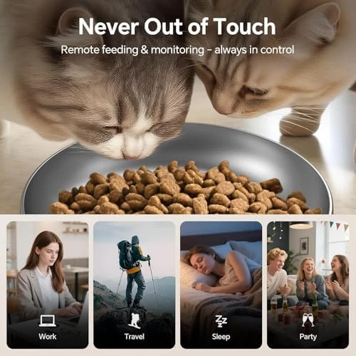 Automatic Cat Feeder with Movable Camera — Automatic Pet Feeder, Centvicam
