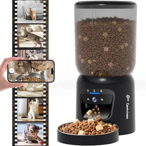Automatic Cat Feeder with Movable Camera — Automatic Pet Feeder, Centvicam