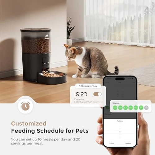 Automatic Cat Feeder — Automatic Pet Feeder, IMIPAW