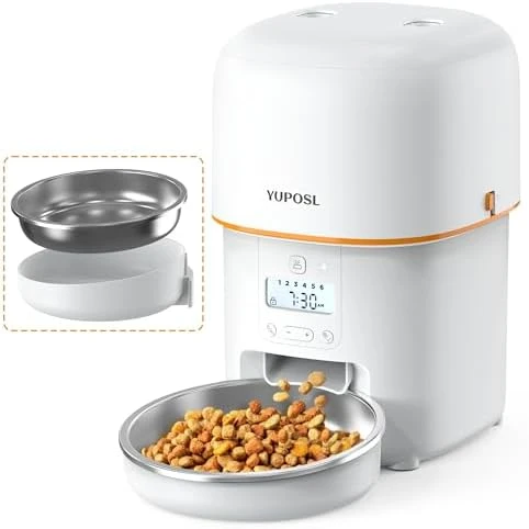 Automatic Pet Feeder with Programmable Portion Control — Automatic Pet Feeder, Yuposl