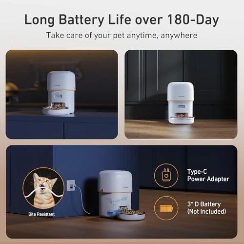 Automatic Pet Feeder with Programmable Portion Control — Automatic Pet Feeder, Yuposl