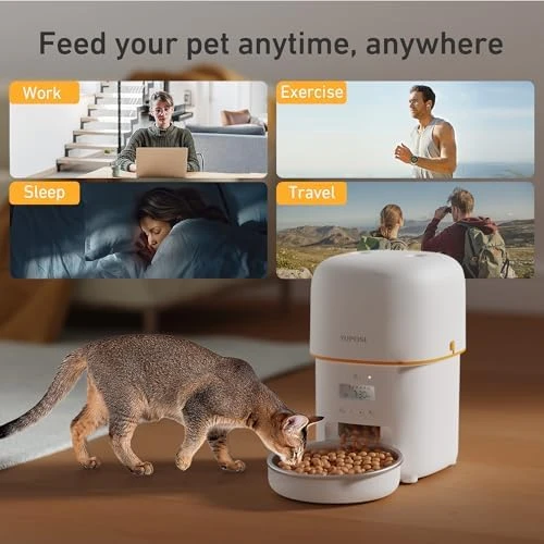 Automatic Pet Feeder with Programmable Portion Control — Automatic Pet Feeder, Yuposl