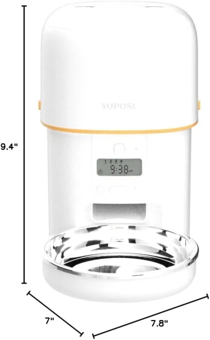 Automatic Pet Feeder with Programmable Portion Control — Automatic Pet Feeder, Yuposl