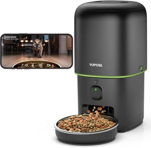 Automatic Pet Feeder with Programmable Portion Control — Automatic Pet Feeder, Yuposl