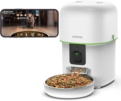 Automatic Pet Feeder with Programmable Portion Control — Automatic Pet Feeder, Yuposl