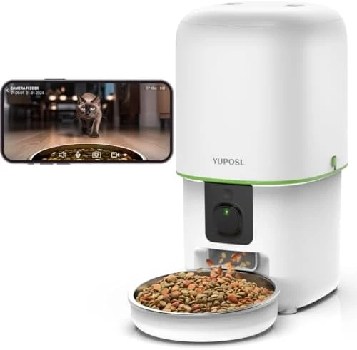 Automatic Pet Feeder with Programmable Portion Control — Automatic Pet Feeder, Yuposl