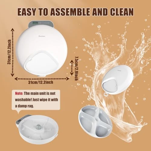 Automatic Wet Food Cat Feeder — Automatic Pet Feeder, Bsemax