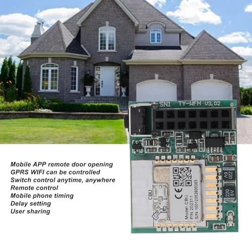 Remote Door Opening Module 2 Channels 2.4 GHz Gate Opener DIY Switch Module — Smart Lock, ciciglow