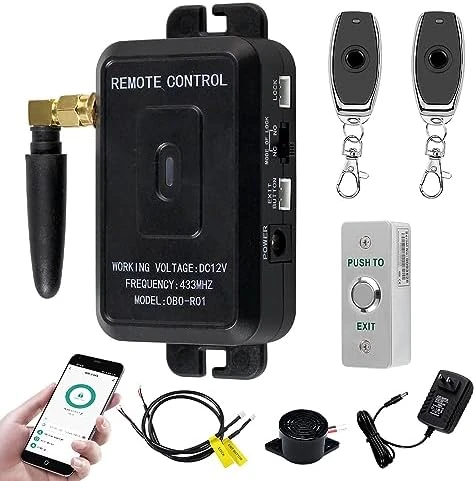 Smart WiFi Access Control System Kit — Smart Lock, QttyElok
