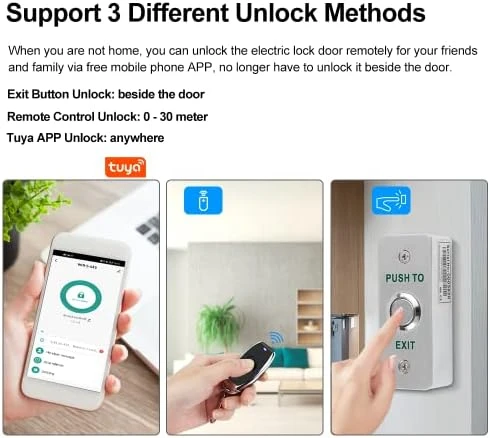 Smart WiFi Access Control System Kit — Smart Lock, QttyElok