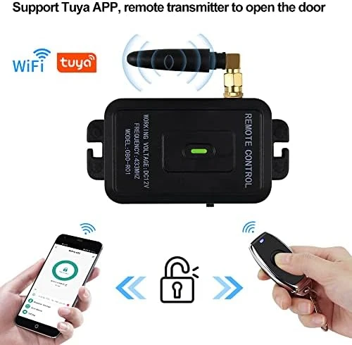 Smart WiFi Access Control System Kit — Smart Lock, QttyElok