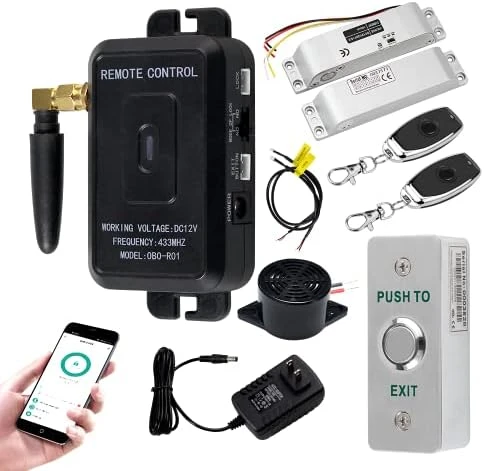 Smart WiFi Access Control System Kit — Smart Lock, QttyElok