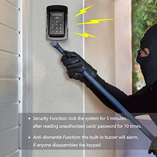 Touch Panel Wired Keypad — Smart Lock, TOPENS