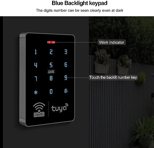 Wireless WiFi Access Control Keypad — Smart Lock, XYBkey