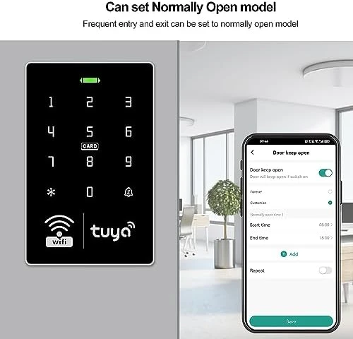 Wireless WiFi Access Control Keypad — Smart Lock, XYBkey