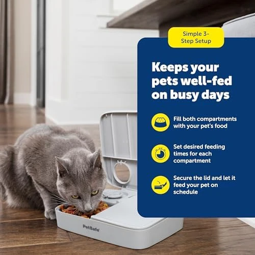 Analog 2 Meal Programmable Pet Feeder — Automatic Pet Feeder, PetSafe