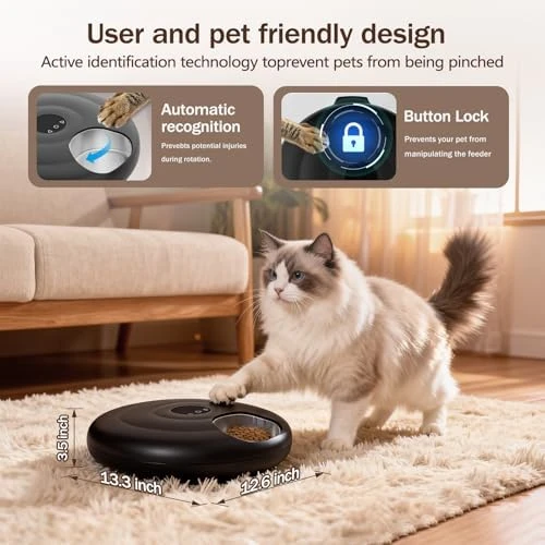 Auto Refrigerated Wet Food Feeder — Automatic Pet Feeder, Bsemax