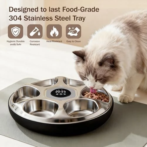 Auto Refrigerated Wet Food Feeder — Automatic Pet Feeder, Bsemax