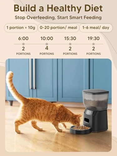 Automatic Cat Feeder and Water Fountain Set — Automatic Pet Feeder, CORGOTE
