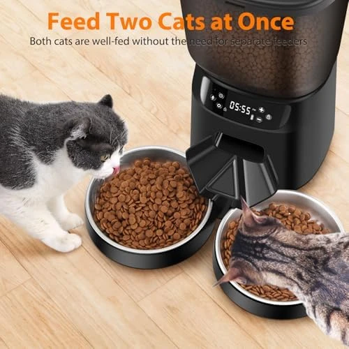 Automatic Cat Feeder for Two Cats — Automatic Pet Feeder, KATALICLAB