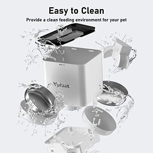 Automatic Cat Feeder for Two Cats — Automatic Pet Feeder, Voluas