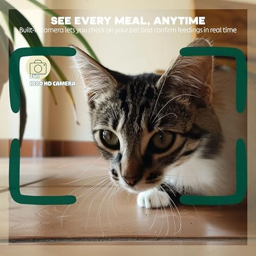 Automatic Cat Feeder with 1080P HD Camera — Automatic Pet Feeder, PetsGoodHome