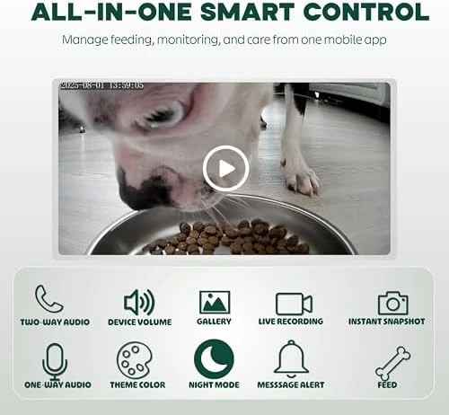 Automatic Cat Feeder with 1080P HD Camera — Automatic Pet Feeder, PetsGoodHome